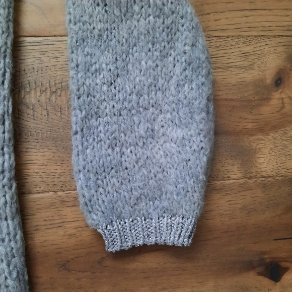 Mohair Blend Open Front Cardigan - Picture 3 of 16